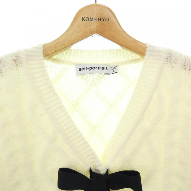 【Mã giảm giá】Self-Portrait áo khoác cardigan 633912
