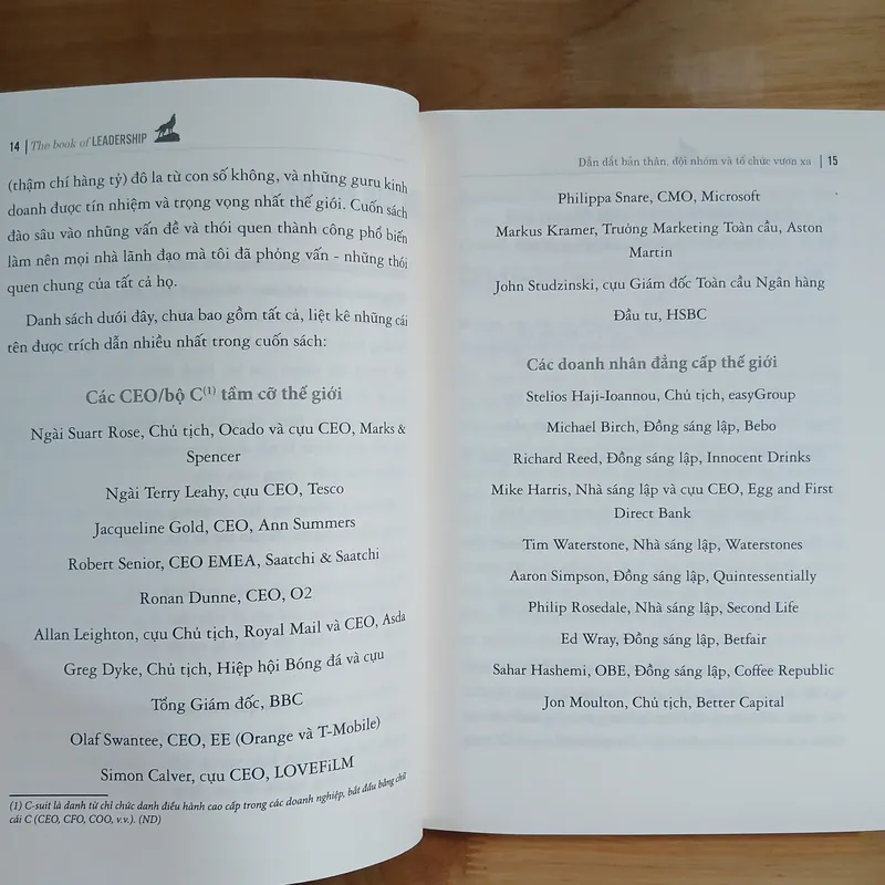 The Book Of Leadership (Dẫn Dắt Bản Thân, Đội Nhóm Và Tổ Chức Vươn Xa) - Anthony Gell 704193