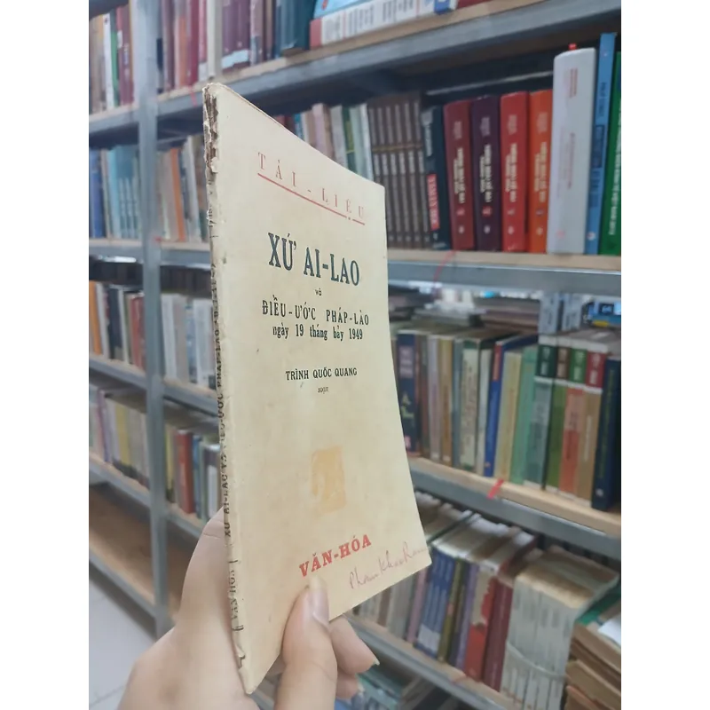 XỨ AI - LAO VÀ ĐIỀU ƯỚC PHÁP - LÀO - TRÌNH QUỐC QUANG 716707