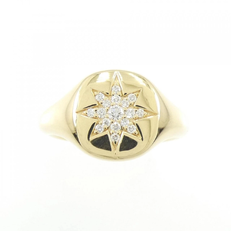 Nhẫn kim cương 750YG - Hàng hiệu Authentic 855229