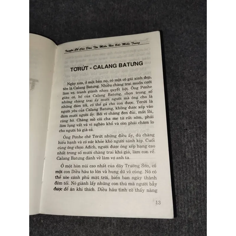 TRUYỆN CỔ CÁC DÂN TỘC MIỀN NÚI BẮC MIỀN TRUNG 957930