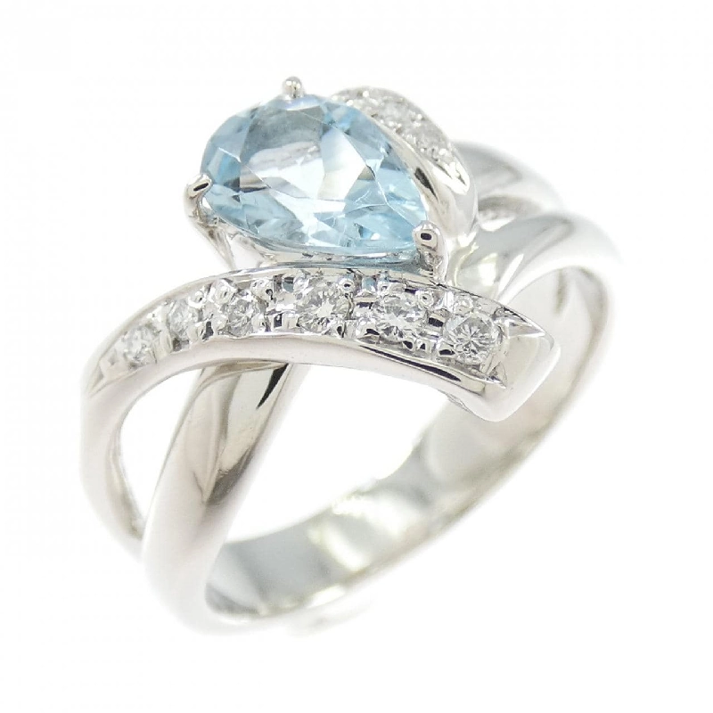 Nhẫn Aquamarine PT900 - Hàng hiệu Chính hãng 855633