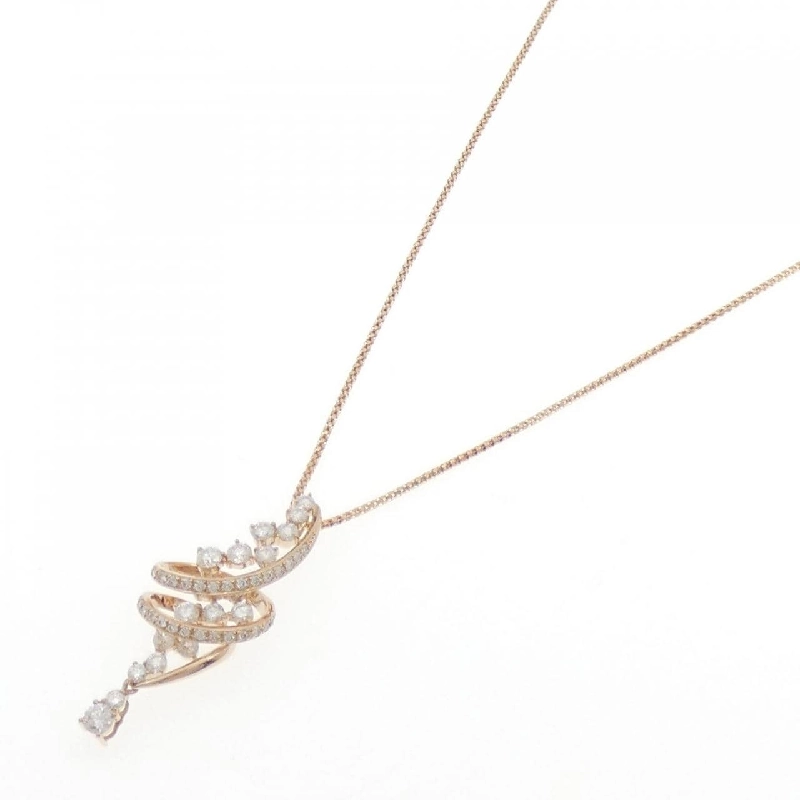 K18PG Dây chuyền kim cương 2.00CT - Hàng hiệu Chính hãng 857419