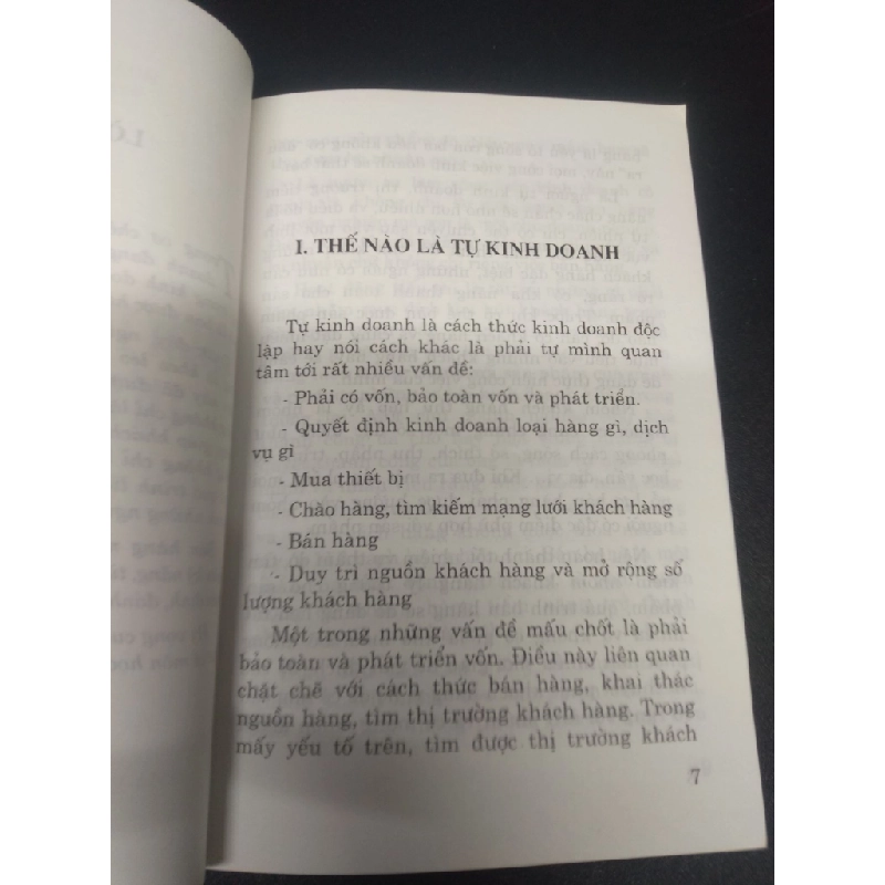 Cách thức bán hàng và tự kinh doanh Hoàng Lê Minh 2005 mới 90% HCM0106 kinh doanh 154192