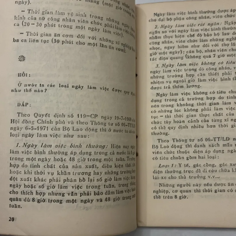 Hỏi đáp về kỷ luật lao động - Đoàn Ngọ - 1985s 719308