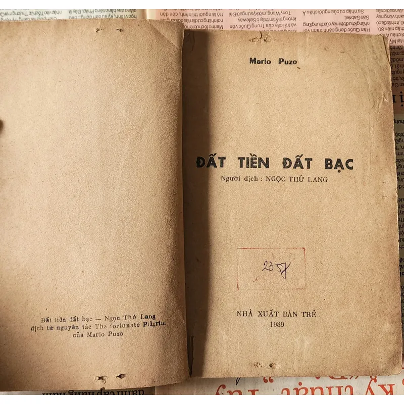 Tiểu thuyết của Mario Puzo: ĐẤT TIỀN ĐẤT BẠC 726945