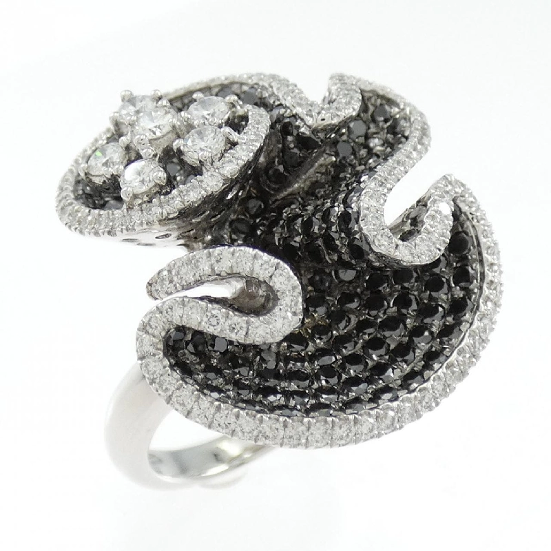 Nhẫn kim cương 750WG/750BG 667704