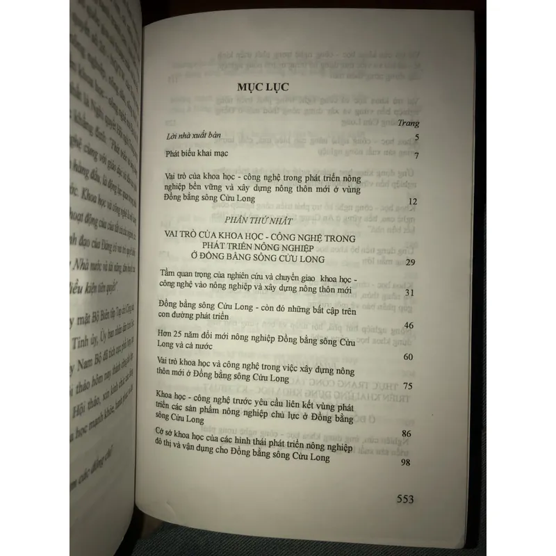 Khoa học - Công nghệ trong phát triển nông nghiệp bền vững vùng đồng bằng sông Cửu Long  722951