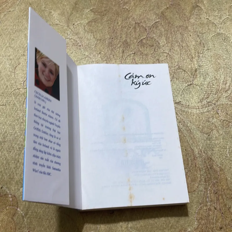 CÁM ƠN KÝ ỨC- CECELIA AHERN 614080