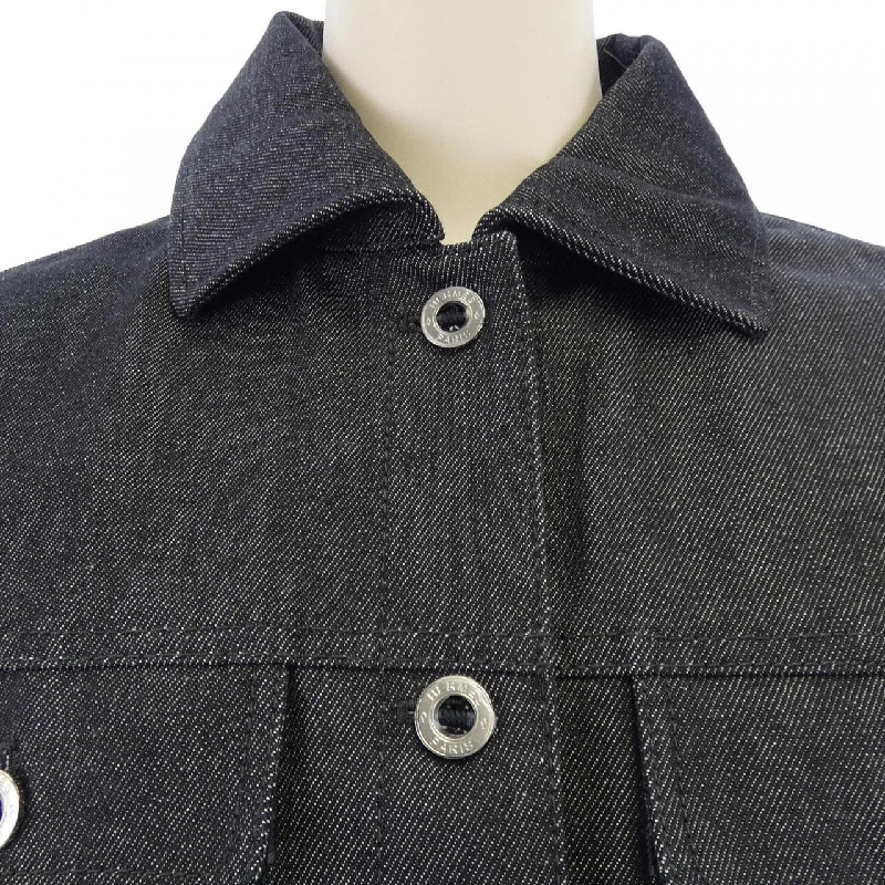 HERMES Clou de Selle 5H0258DI Áo khoác denim - Hàng hiệu Chính hãng 820833