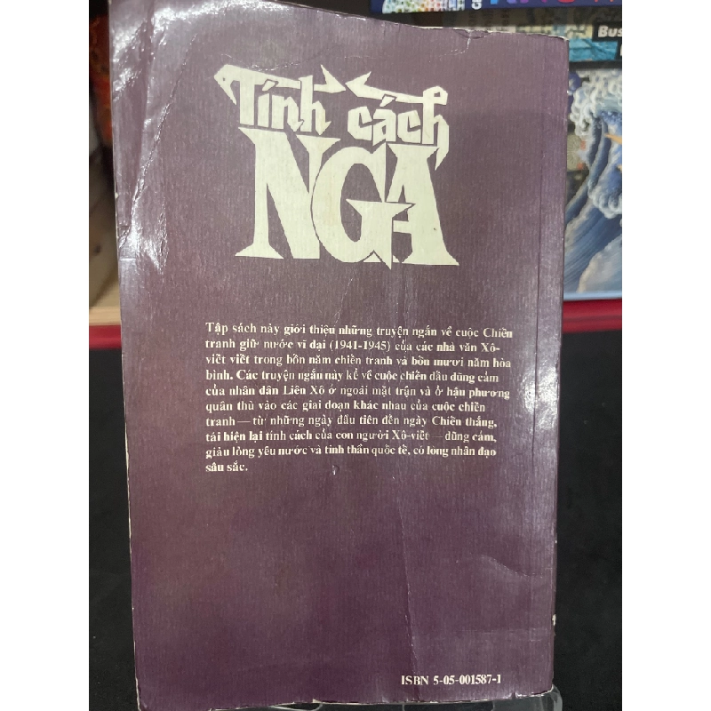 Tính cách Nga 1986 mới 70% ố bẩn cong ẩm nhẹ Nhiều tác giả HPB0906 SÁCH VĂN HỌC 160606