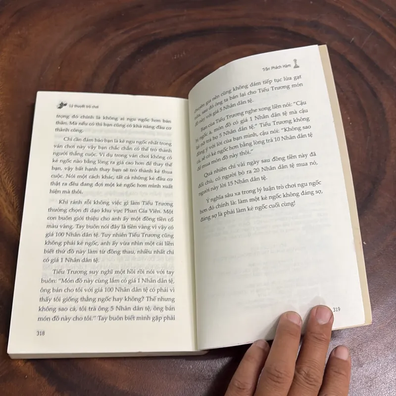 II Sách Kỹ Năng: Lý Thuyết Trò Chơi - Trần Phách Hàm - Vũ Vũ (Dịch) - 2023 1001695