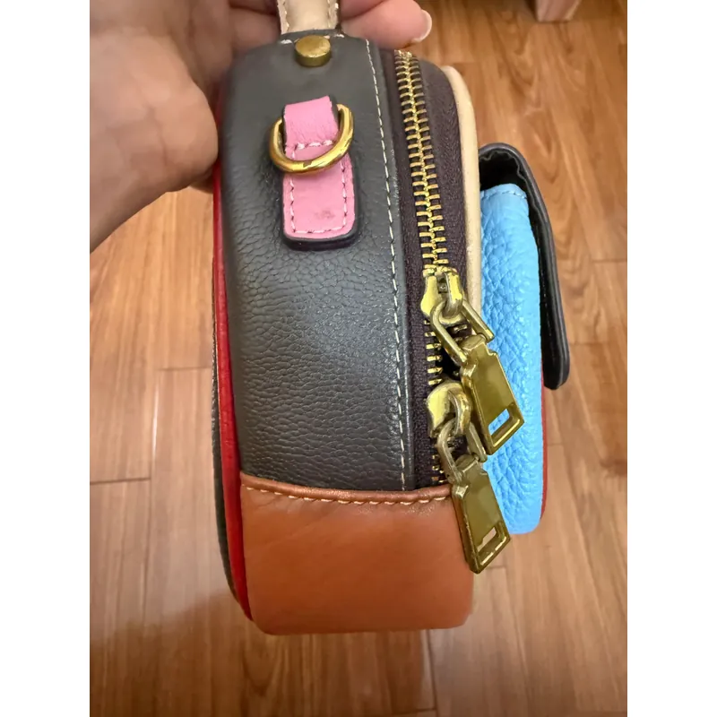 Túi da thật vintage nhiều màu 573626