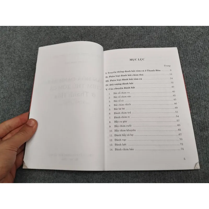 VĂN HOÁ ĐÁNH BẮT CHIM THÚ TÔM CÁ Ở THANH HOÁ 990628