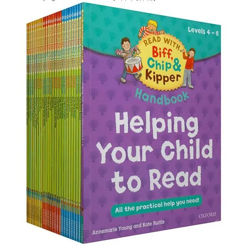 Oxford reading tree - Biff, Chip & Kipper Level 4->6 (Sách nhập) - 25 quyển + File Mp3 758719