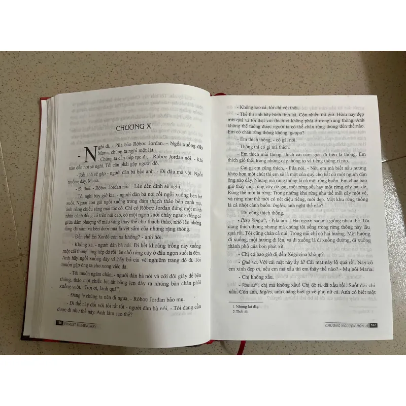 Chuông nguyện hồn ai – Ernest Hemingway (bìa cứng, NXB Văn học)  1000965