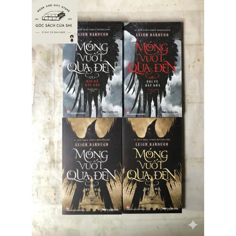 Trọn bộ 4 tập Móng Vuốt Quạ Đen - Leigh Bardugo 745462