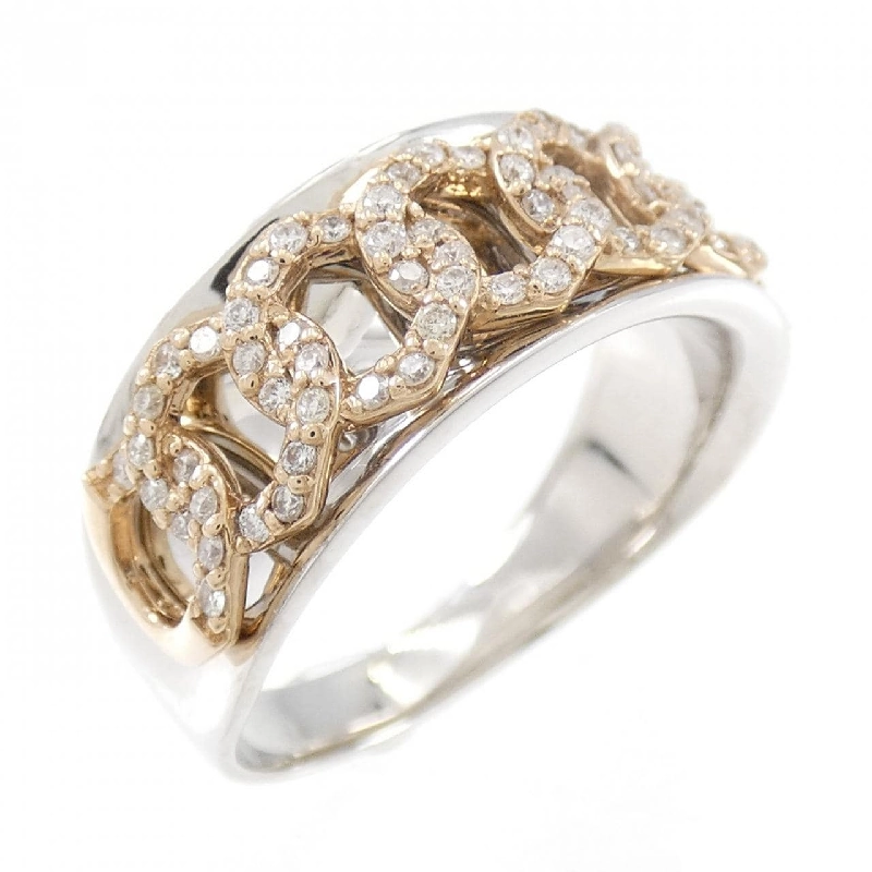 Nhẫn kim cương K18WG/K18PG 0.35CT - Hàng hiệu Authentic 848771