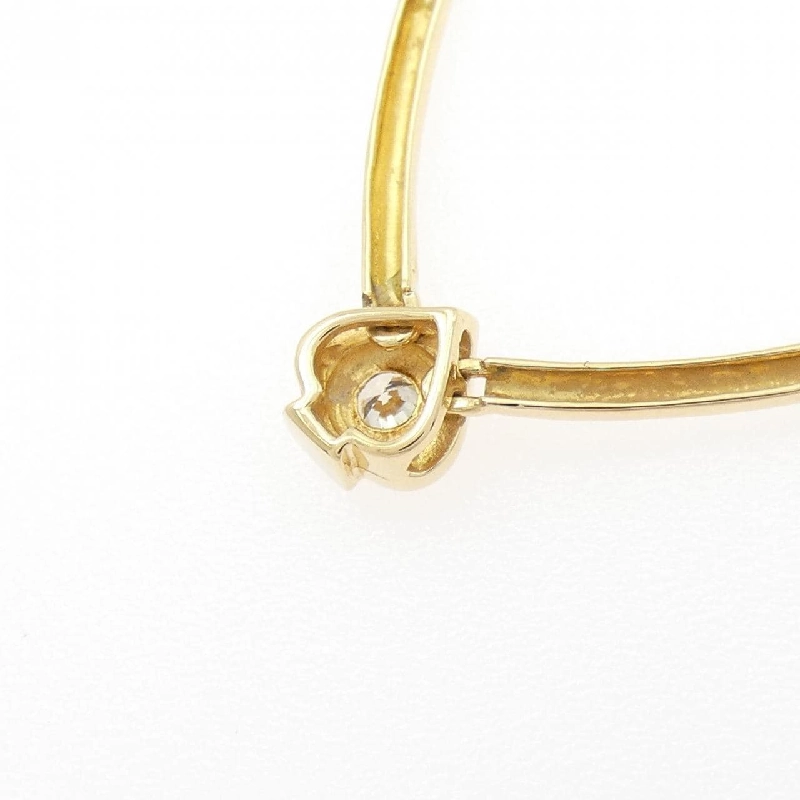 K18YG Dây chuyền kim cương 0.12CT - Hàng hiệu Authentic 856443