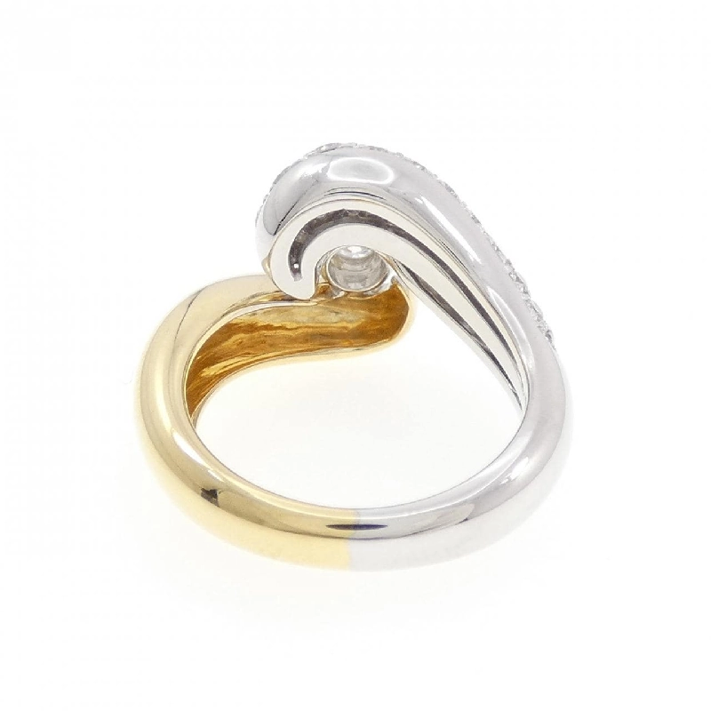 Nhẫn kim cương Pavé 750YG/750WG 0.92CT - Hàng hiệu Authentic 848883