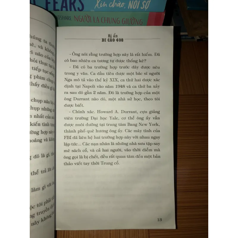 Bí ẩn di cảo 408 - Thierry Maugenest 1000535