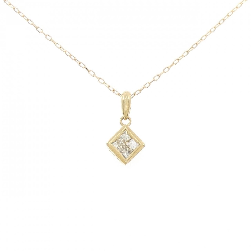 Dây chuyền kim cương K18YG 0.30CT - Hàng hiệu Chính hãng 860040