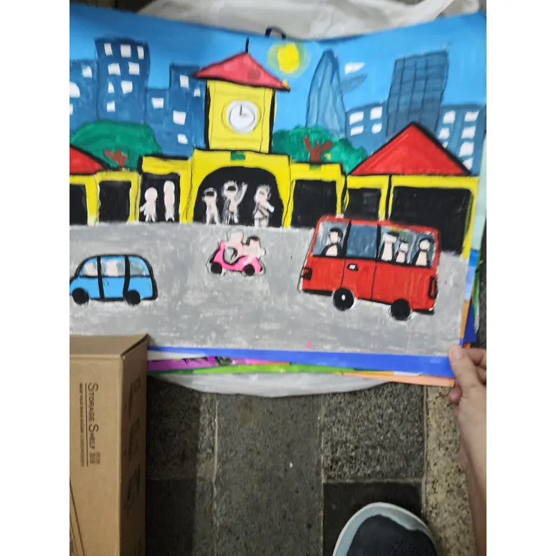 Combo 25 bức tranh vẽ acrylic về phong cảnh 799924