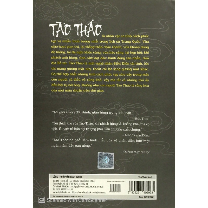 Tào Tháo - Thánh Nhân Đê Tiện - Tập 3 - Vương Hiểu Lỗi 159964