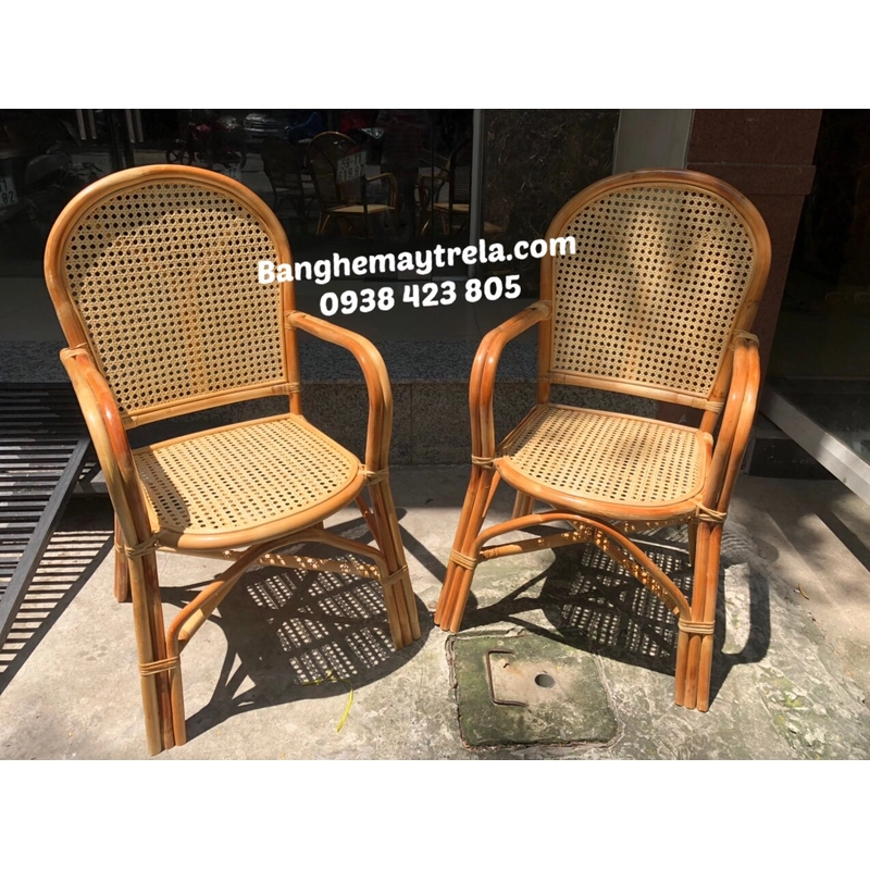 Ghế mây lưới mắt cáo giá rẻ 472093