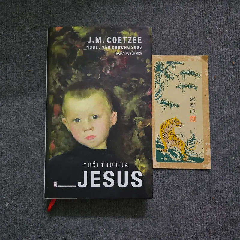 Tuổi thơ của Jesus - Coetzee - bìa cứng có chữ ký dịch giả 747324