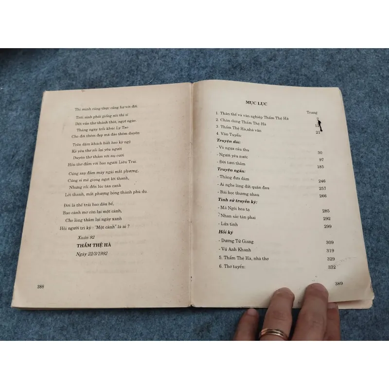 THẨM THỆ HÀ: THÂN THẾ VÀ VĂN NGHIỆP 936837