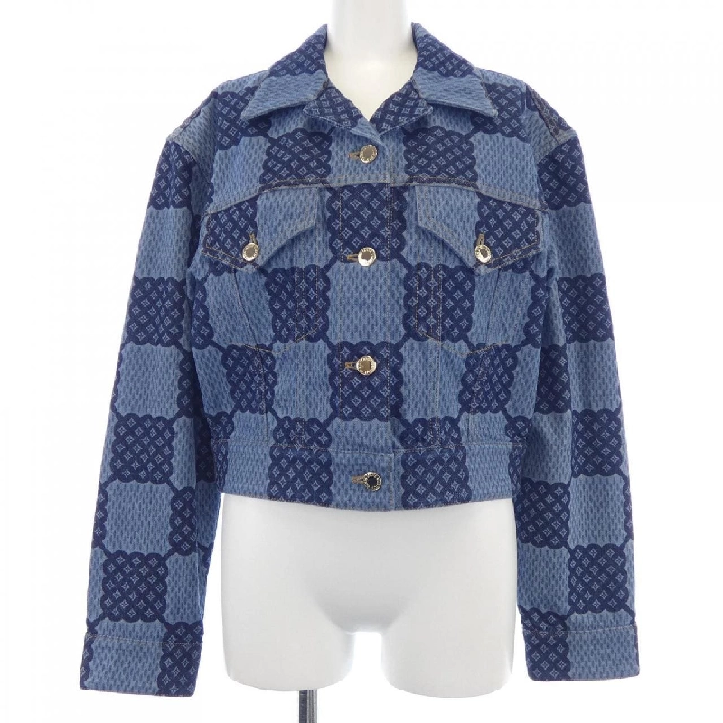 【Mã giảm giá】Áo khoác denim LOUIS VUITTON 640652