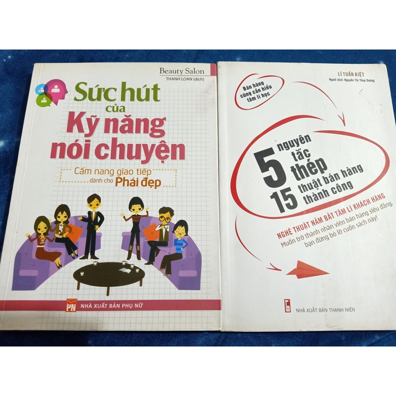 Combo sách kĩ năng:Sức hút kỹ năng nói chuyện và 5 nguyên tắc thép 70859