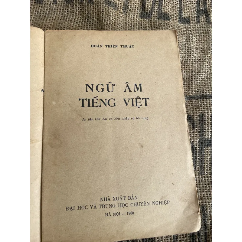 Đoàn Thiện Thuật- Ngữ âm tiếng Việt  1017738