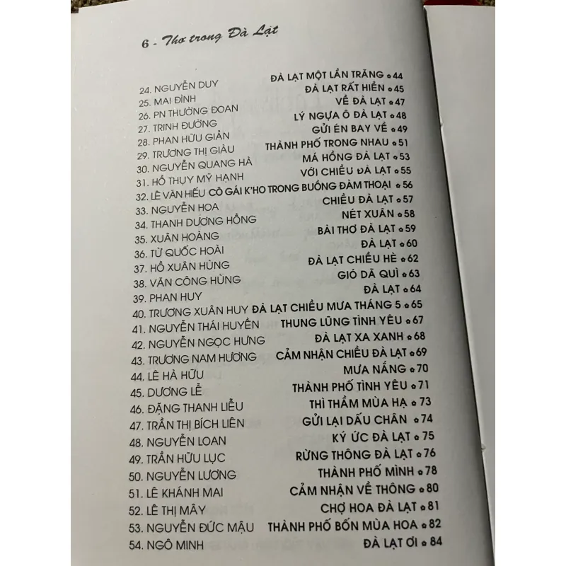 thơ về Đà Lạt: Đà Lạt trong thơ, Thơ trong Đà Lạt- bìa cứng 573708