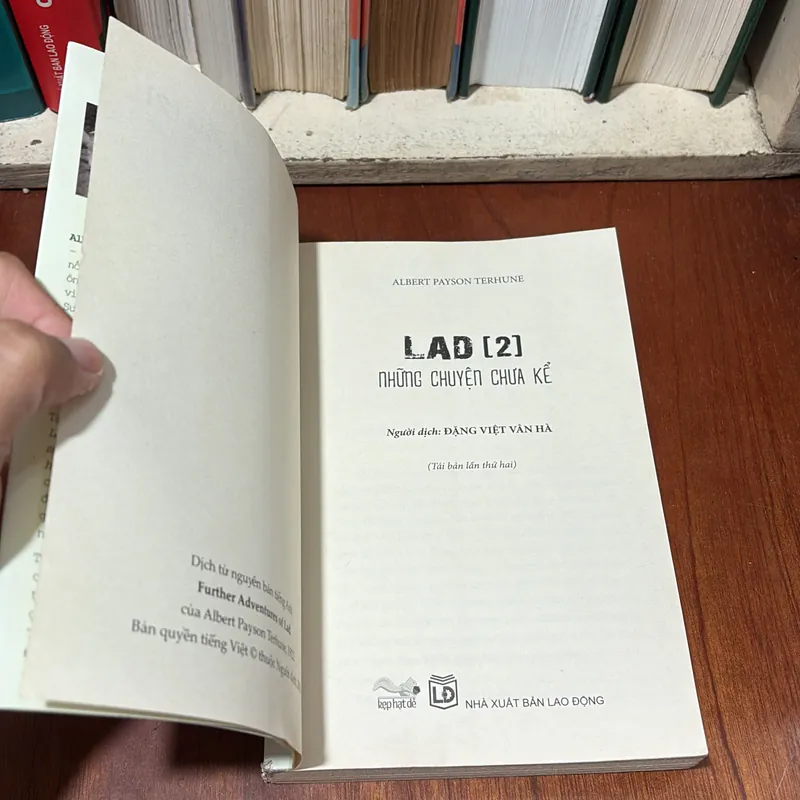 II Sách Kẹp Hạt Dẻ: LAD _ Những Chuyện Chưa Kể (Tập 2) - ALBERT PAYSON TERHUNE - 2020 722485