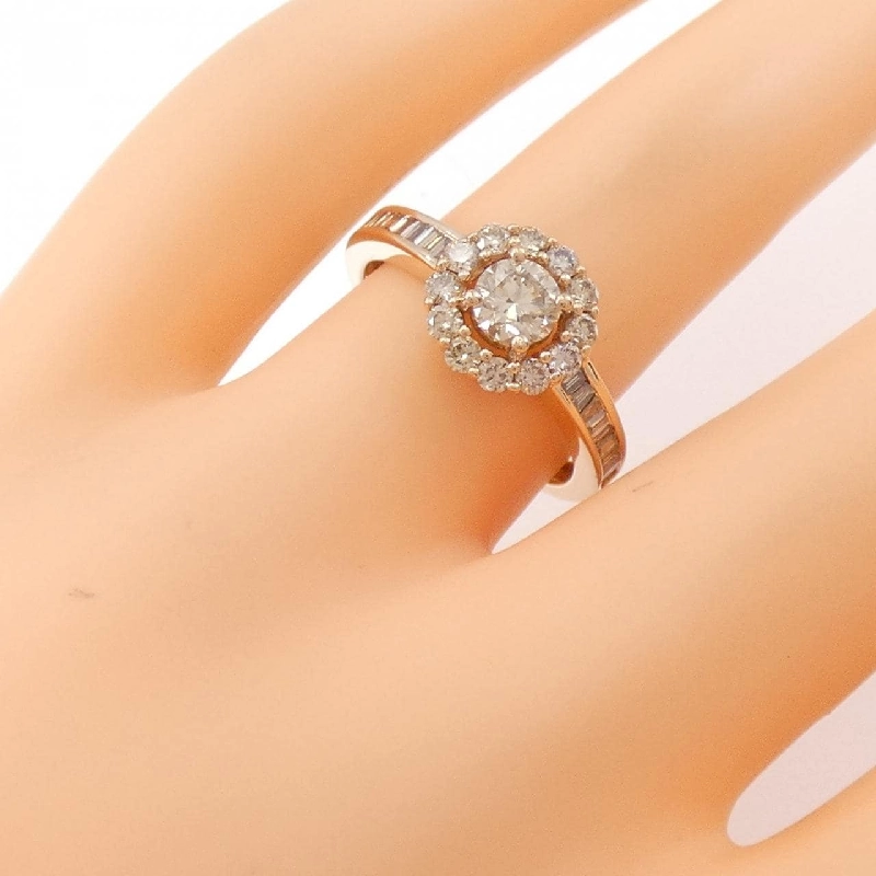 Nhẫn kim cương K18PG 0.40CT 671349