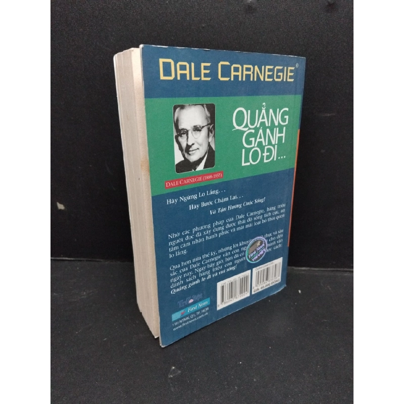 Quẳng gánh lo đi ... (khổ nhỏ) Dale Carnegie mới 80% ố 2018 HCM.ASB2009 916983