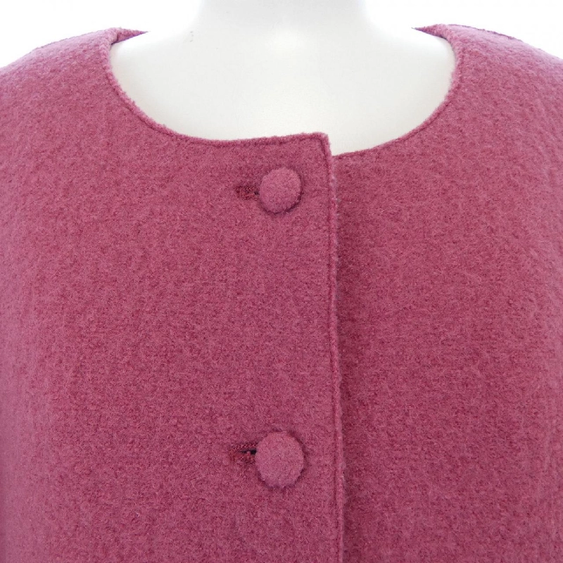 【Mã giảm giá】【Cổ điển】Áo khoác không cổ CHANEL 636751