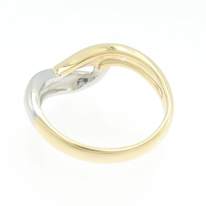 Nhẫn kim cương ba màu K18YG/PT900 0.03CT 669949