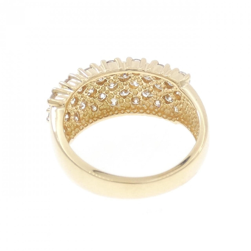 Nhẫn kim cương Pavé K18YG 1.30CT - Hàng hiệu Chính hãng 848008