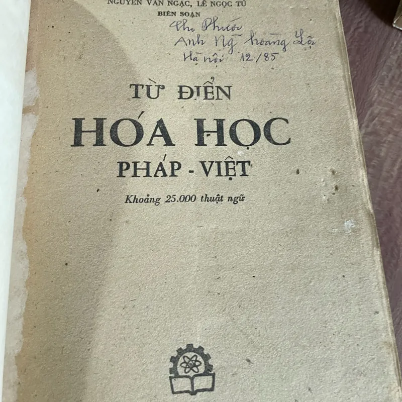 Từ điển hóa học Pháp Việt 748562