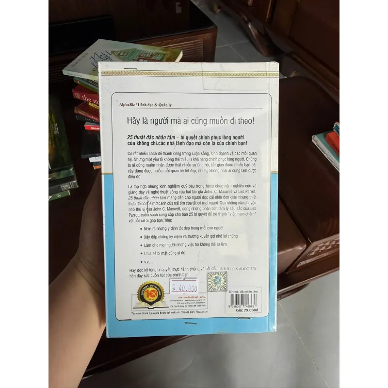 25 Thuật Đắc Nhân Tâm – John C. Maxwell | Kỹ Năng Giao Tiếp & Lãnh Đạo - K3 1010856