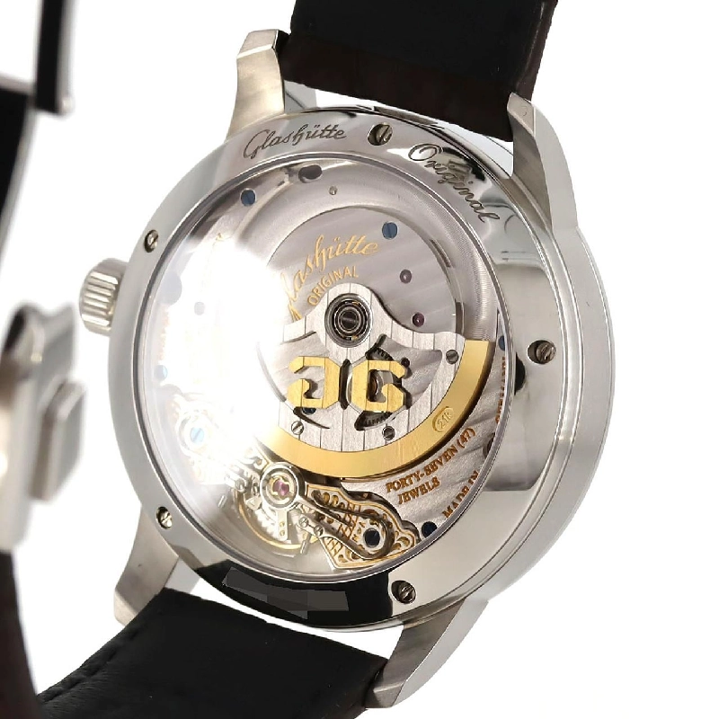 Glashütte Original Panomatic Luna 1-90-02-13-32-62 SS tự động - Hàng hiệu Chính hãng 880605