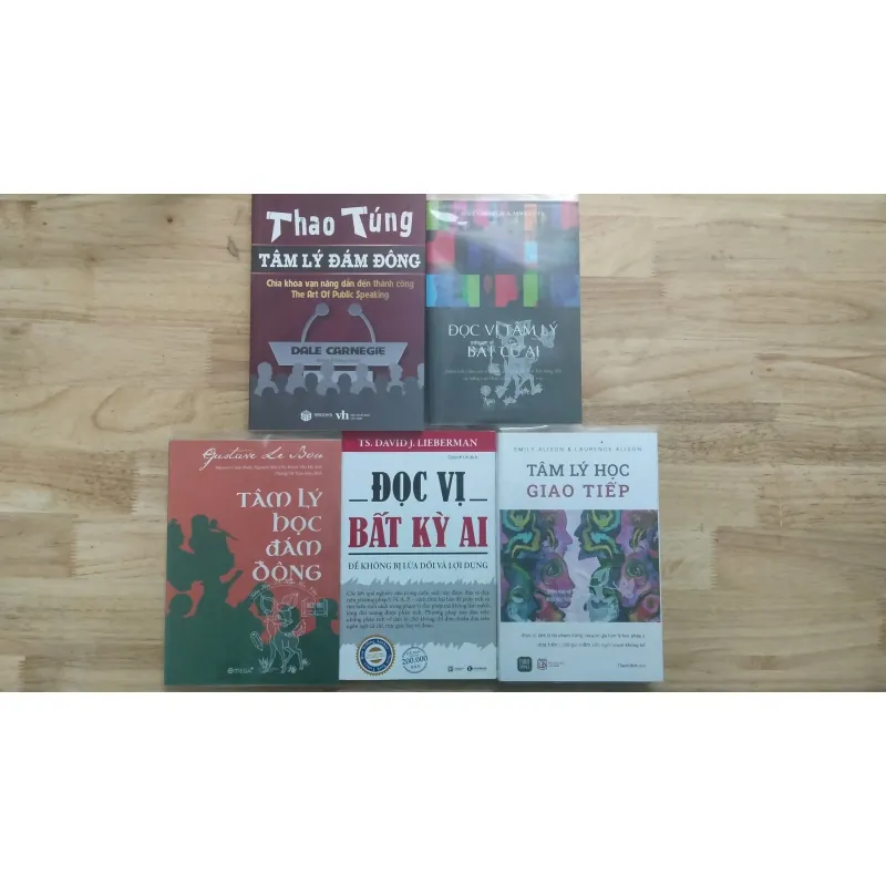 Bộ 5 cuốn sách Tâm lý học mới 606532