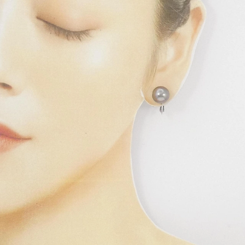 Bông tai ngọc trai đen K14WG 10.4mm - Hàng hiệu Chính hãng 873456