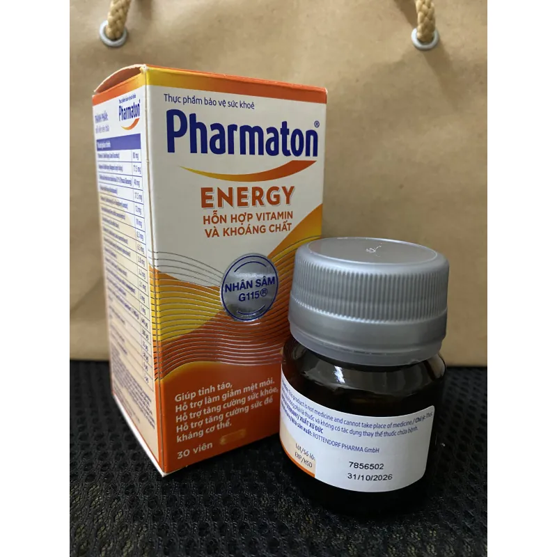 Thực phẩm bổ sung Vitamin và khoáng chất có chứa Nhân sâm (Đức) giá gốc 249k giảm 40% 800102