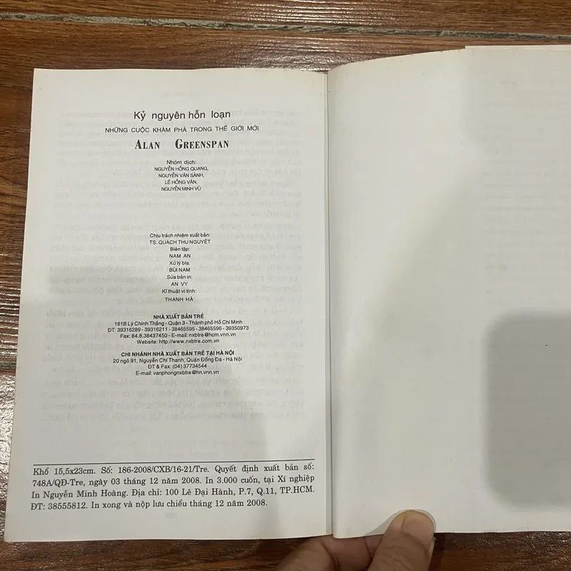 Kỷ Nguyên Hỗn Loạn Những Cuộc Khám Phá Trong Thế Giới Mới- Alan Greenspan (7) 681467