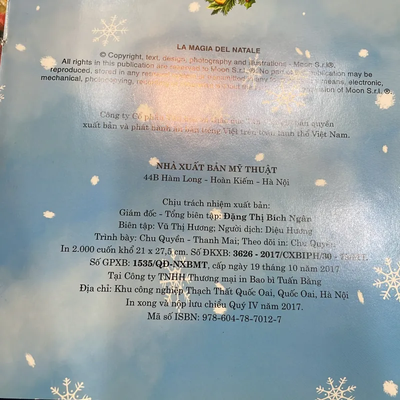 Tủ sách vàng cho con - Giáng Sinh diệu kì (2017) - Marcello Conti  1026442