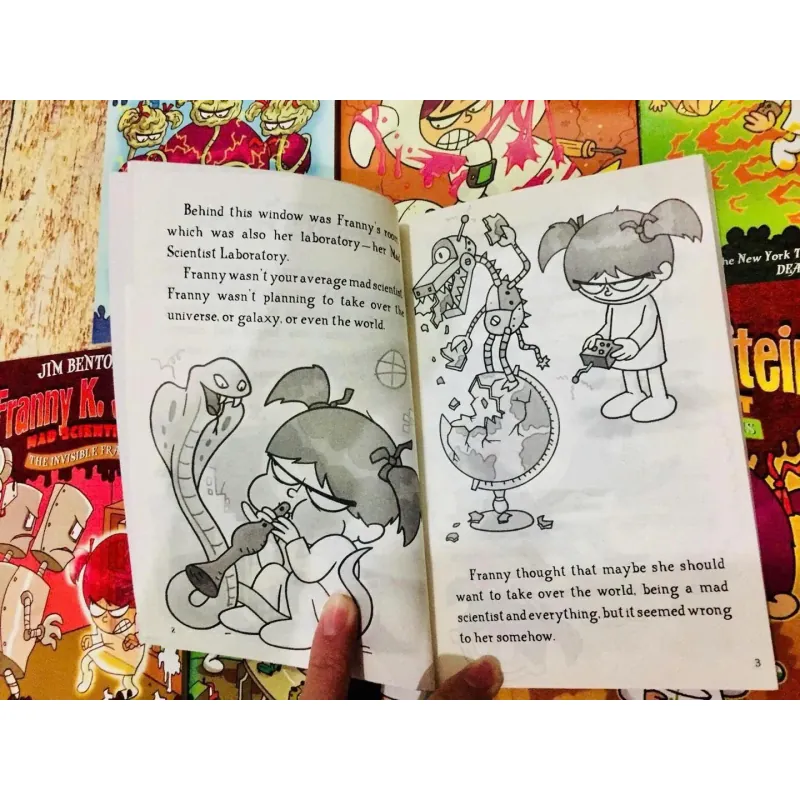 HE COMPLETE FRANNY K.STEIN - MAD SCIENTIST (10 quyển ) 795963